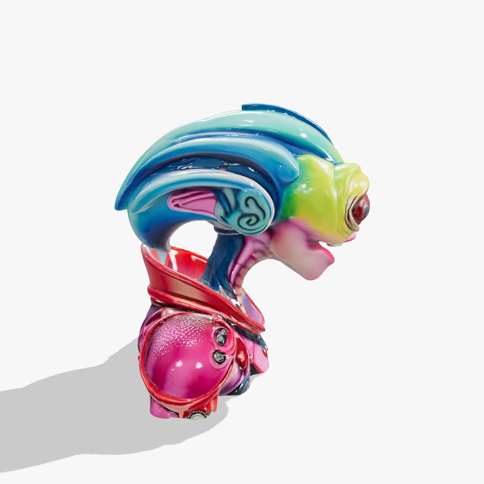 Colorful Alien Creature Model Pack